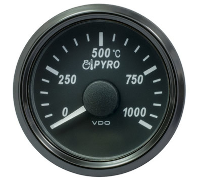 VDO SingleViu Pyrometer 1000 C